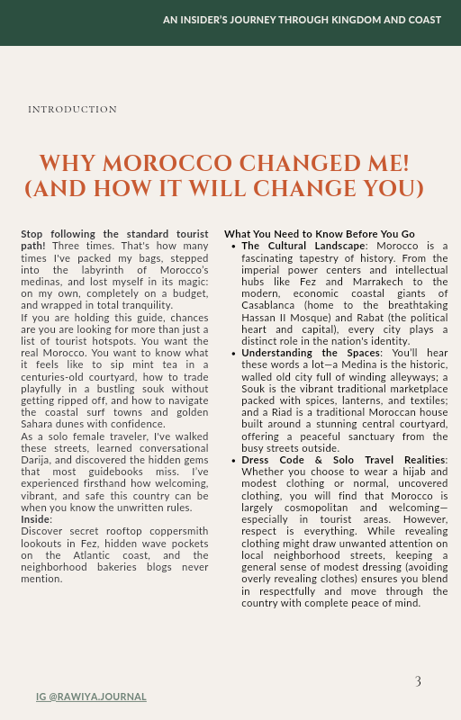 The Ultimate Morocco Travel & Culture Guide (Ebook PDF)